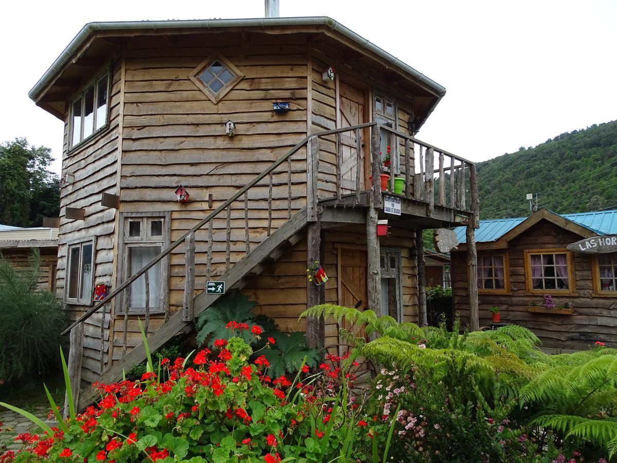 Cabanas Las Hortensias Hotel Niebla Buitenkant foto